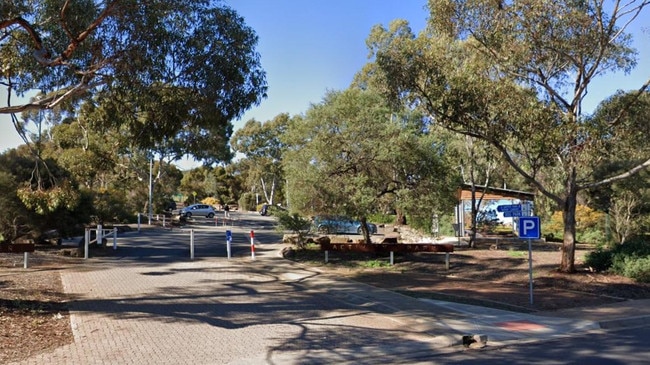 The Jo Gapper park carpark and toilets. Picture: Google Maps