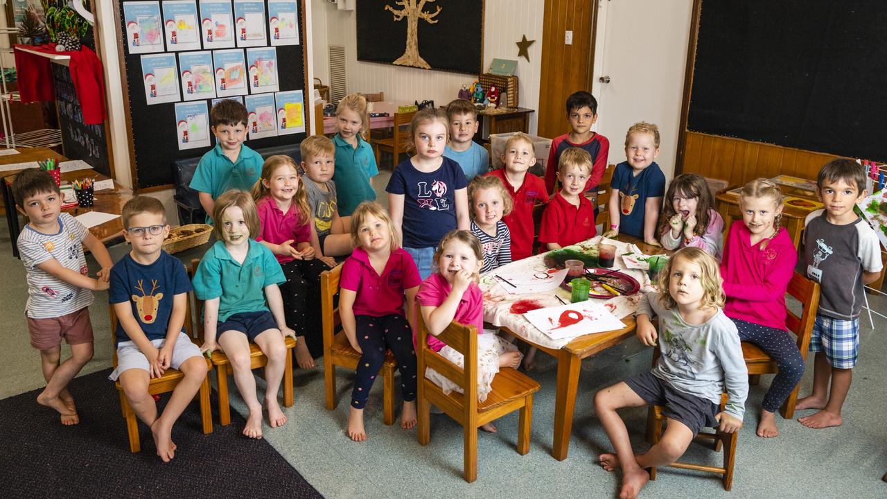 Chiselhurst Kindergarten Daisy group (from left) Leon Palacin Johnson, George Wilson, Wilder Hourigan, Zac Dallas, Lily Vriesema, George Little, Winnie Duce, Marley Briskey (back), Molly Quinlan, Amelia White, Becky Dudin, Logan Edmistone, Finn Jensen, Alfred Neubauer, Michael Martins (back), Edward Davey, Ryah Weier (front), Ava Erbacher, Caitlin West and Marco Ryan, Thursday, December 2, 2021. Picture: Kevin Farmer