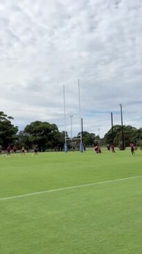 Dean Hawkins training to replace Lachlan Ilias for South Sydney