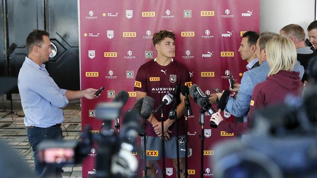 Reece Walsh was picked for State of Origin after just seven NRL games. Picture: Image/Josh Woning