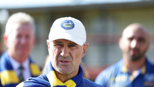 Parramatta coach Brad Arthur has extended his deal with the club. Picture: Brett Costello