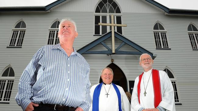 Six generations of Gary Lynch's family have worshipped at the same church- Bulimba Uniting, Picture: John Gass