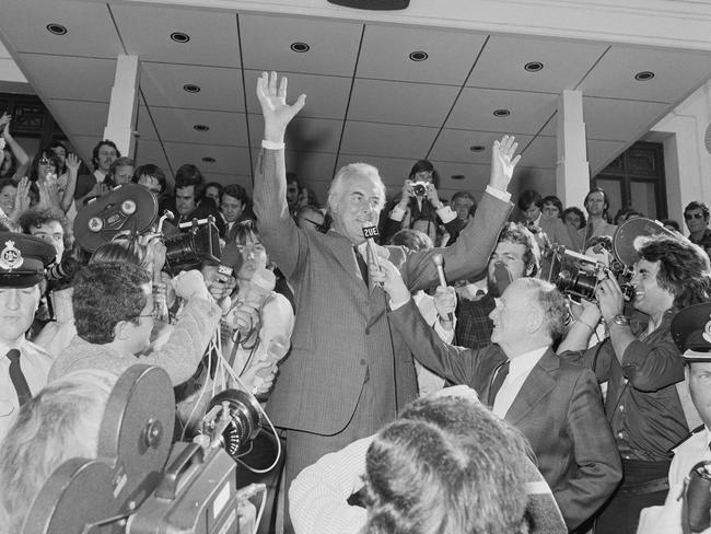 Gough Whitlam - Picture: The National Archives. 1975 Cabinet documents.
