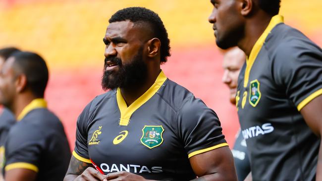 It’s time for Marika Koroibete to deliver on the wing. Picture: AFP