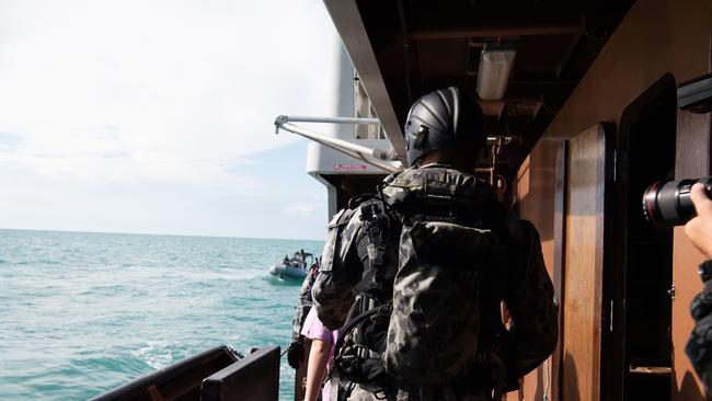 Exercise Kakadu is a multilateral maritime exercise involving Australian and international participants. Picture: Esther Linder