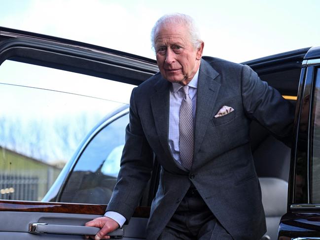 Britain's King Charles, who will meet with Volodymyr Zelensky in a show of British soft power and support. Picture: Getty