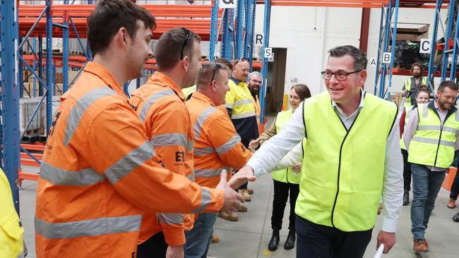 Victorians will soon get to have their say on the Andrews’ government’s record. Picture: David Crosling