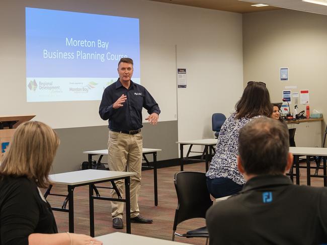 Small business owners and managers in the Gympie Region can learn how to future-proof their businesses by taking part in a free short course offered by USC and presented by Dr Wayne Graham. Photos: Lou O'Brien