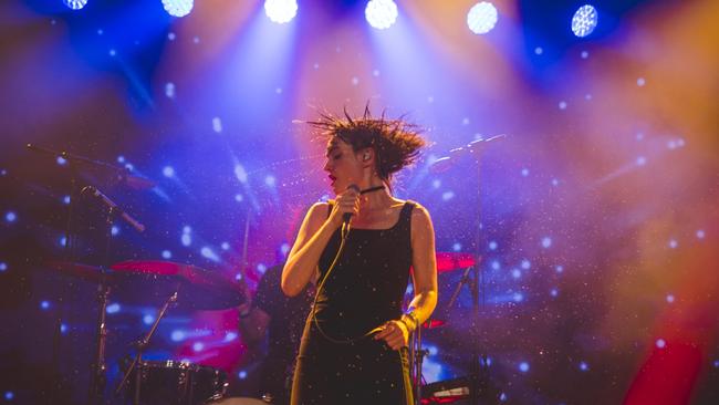 Golden Plains 2018 - The Preatures divided the crowd. Isabella Manfredi did a good Chrissy Amphlett though.