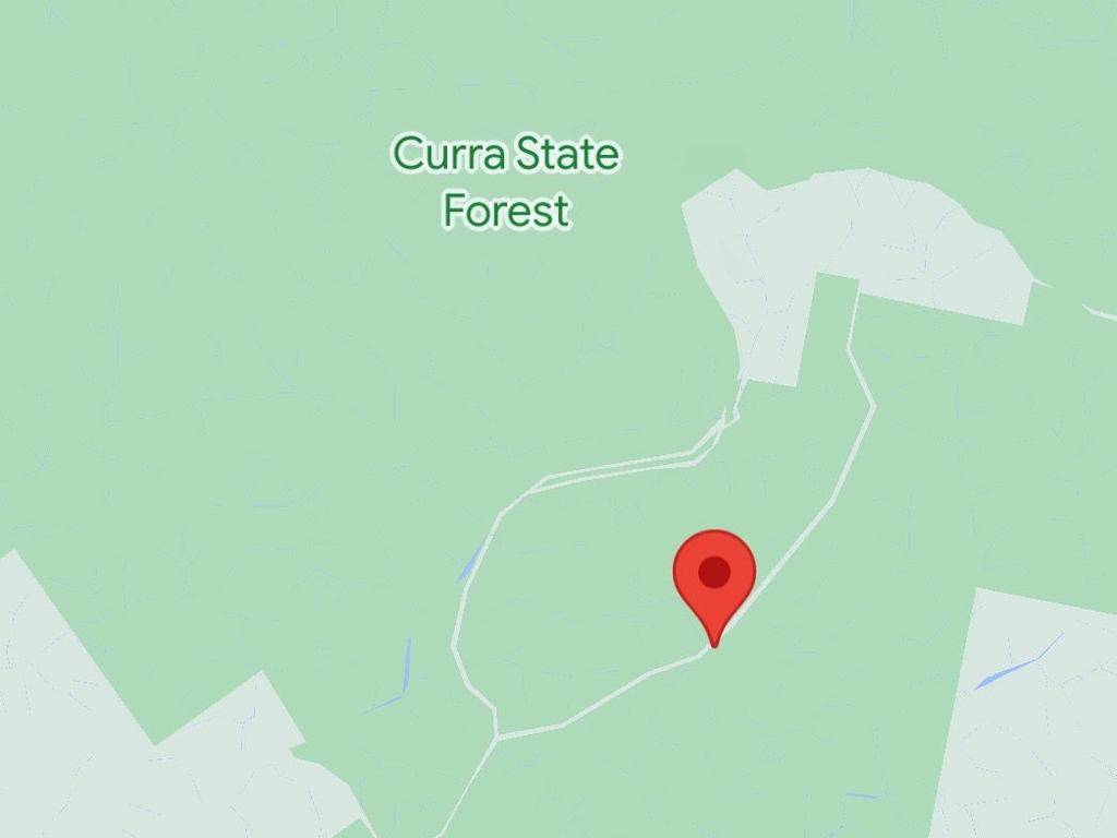 A motorcyclist has serious injuries after a crash at Curra.