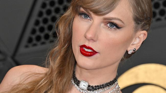 Taylor Swift at the VMA’s on February 4. Picture: Robyn Beck / AFP