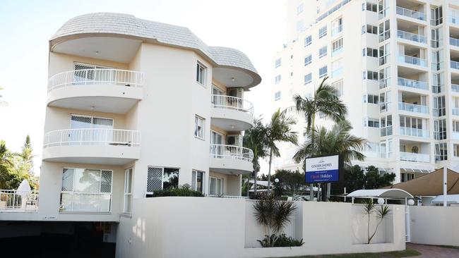 Golden Shores resort at 210 Marine Parade, Labrador. Picture: Glenn Hampson