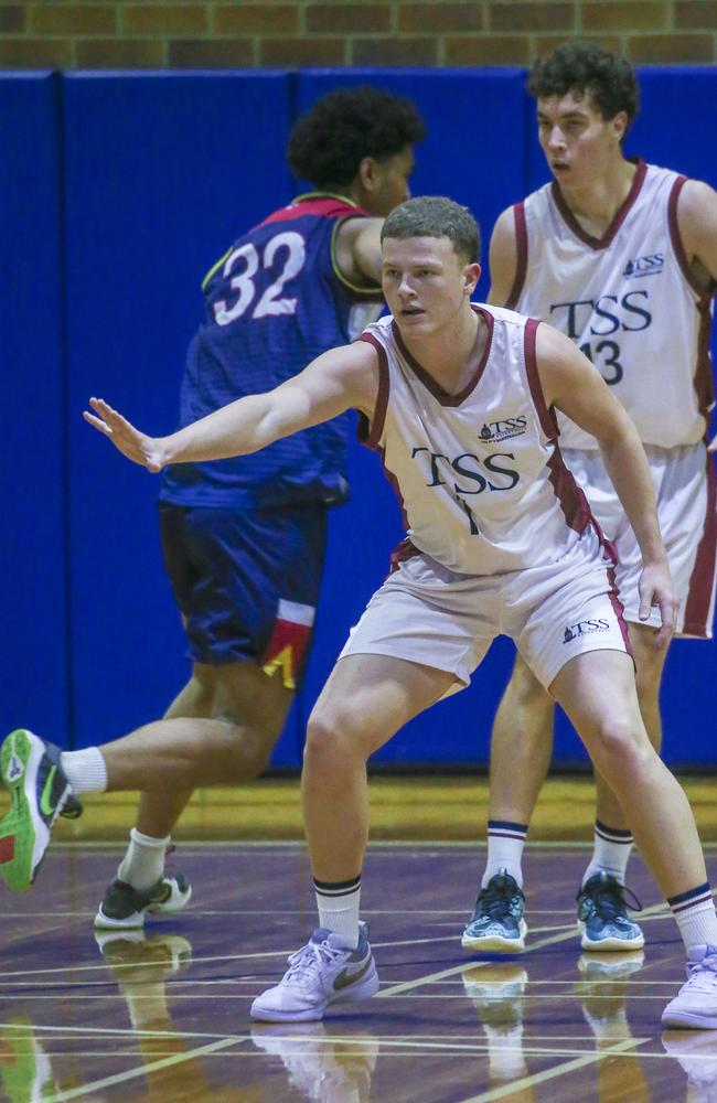 GPS basketball The Southport School v Brisbane State High School at TSS. Picture: Glenn Campbell