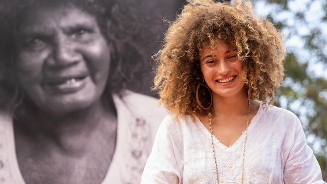 Gioia Johnson on day three of Garma Festival, on Sunday August 6. Picture: Pema Tamang Pakhrin