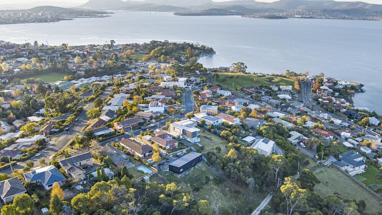 Hobart aerial. Picture: Supplied