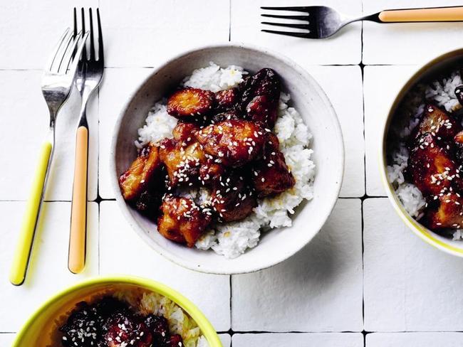 Jasmin Weston's sticky sesame chicken