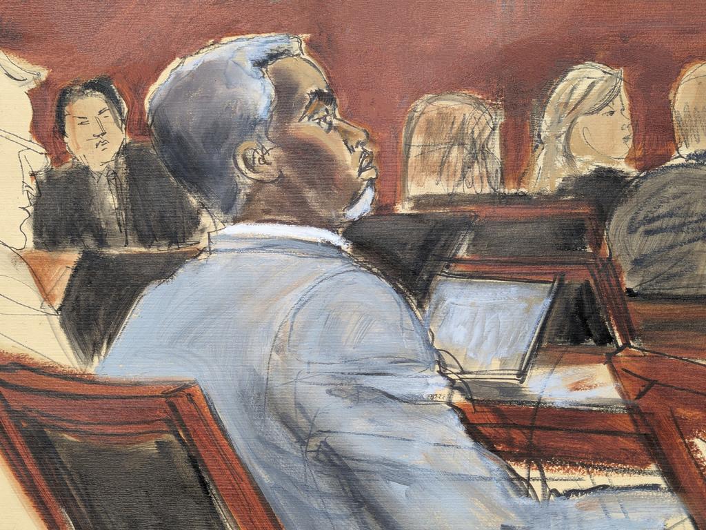 Sean ‘Diddy’ Combs listens during opening statements on the first day of trial in Manhattan federal court. Picture: Elizabeth Williams via AP
