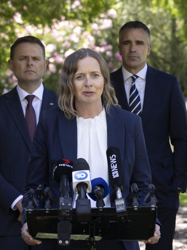 Sport Minister Emily Bourke said work had already begun although she didn’t reveal specific details. Picture: Brett Hartwig