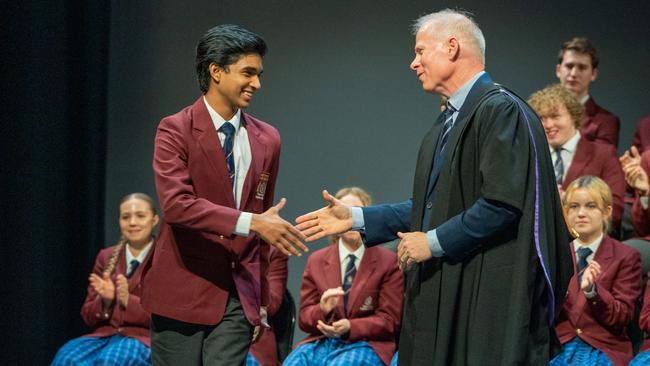 Aaron Shanmugam was the 2022 Fraser Coast Anglican College dux. Picture: Contributed.