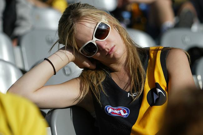 An upset Tiger at the MCG.