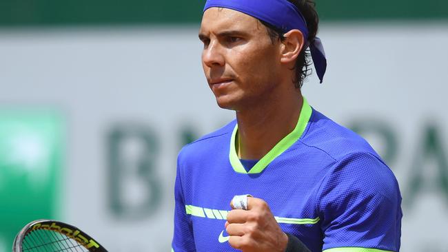 Rafael Nadal is looking good for yet another French Open title.