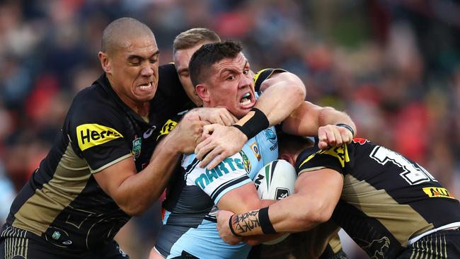 Chris Heighington is at the centre of the Cronulla Sharks controversy. Picture: Brett Costello