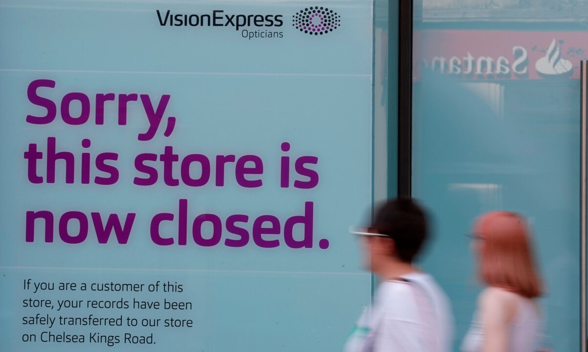 'Hard times are here': UK officially enters recession