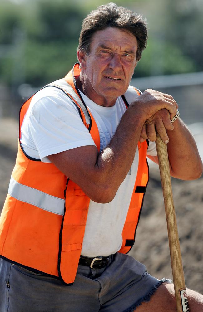 The former footballer found a new way to pay the bills in 2008. Picture: News Corp