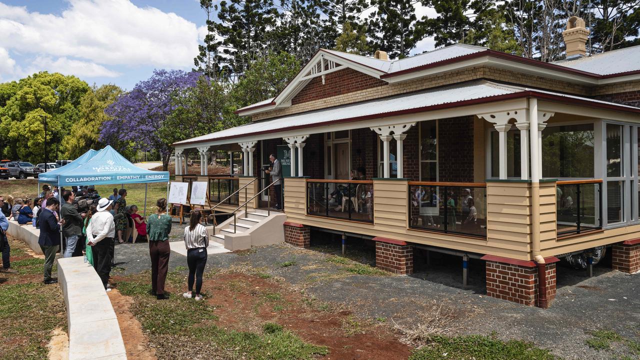 Opening of stage one of the Museum of Health in the grounds of Baillie Henderson Hospital, Tuesday, October 22, 2024. Picture: Kevin Farmer