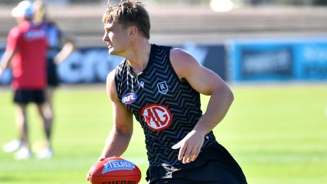 Ollie Wines has shown signs he could become a KFC SuperCoach stud. Picture: Keryn Stevens