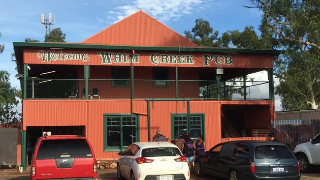 The historic Whim Creek pub. Picture: Supplied