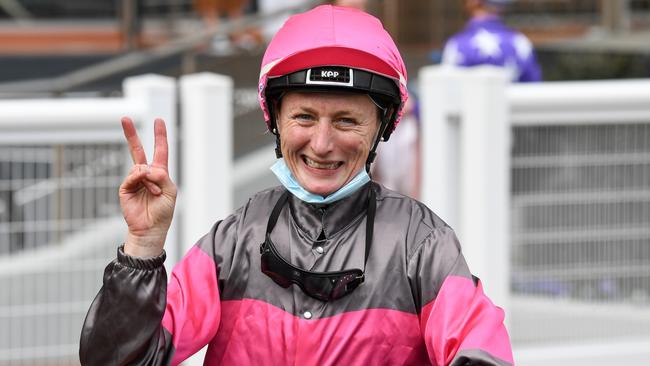 Linda Meech is in sensational form. Picture: Racing Photos via Getty Images