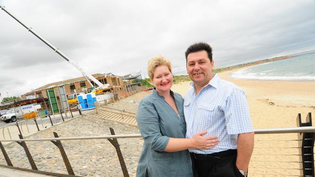 Paula and Filipe Horta, pictured in 2010, ahead of their opening Horta’s.