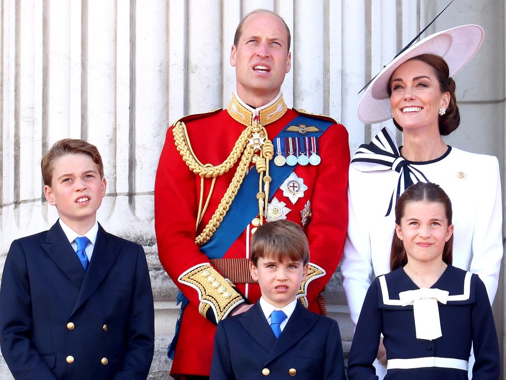 Catherine made her first appearance after announcing her cancer diagnosis at June’s Trooping the Colour parade, alongside her family. Picture: Chris Jackson/Getty Images