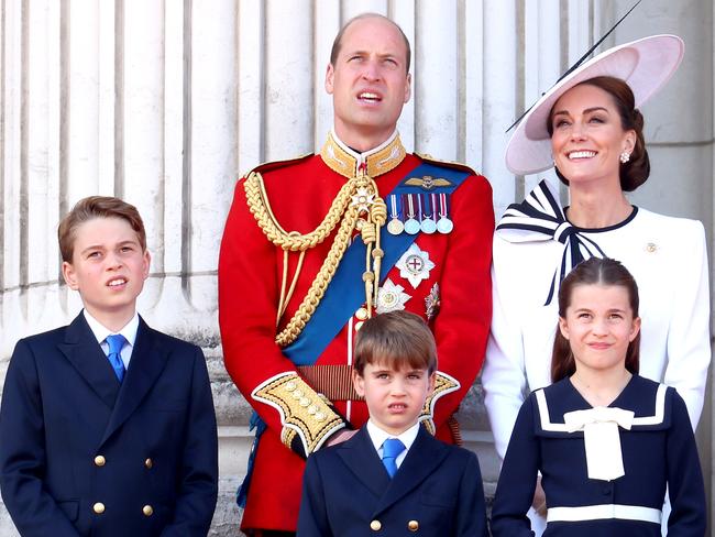 Catherine made her first appearance after announcing her cancer diagnosis at June’s Trooping the Colour parade, alongside her family. Picture: Chris Jackson/Getty Images