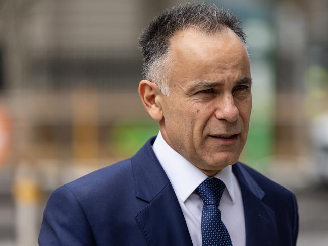 MELBOURNE, AUSTRALIA - NewsWire Photos - 4 OCTOBER 2024: Victorian Opposition leader John Pesutto arrives at the Federal Court of Australia. Picture: NewsWire / Diego Fedele