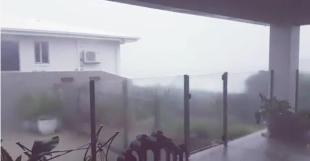 Cyclone Debbie Batters Homes in Mackay
