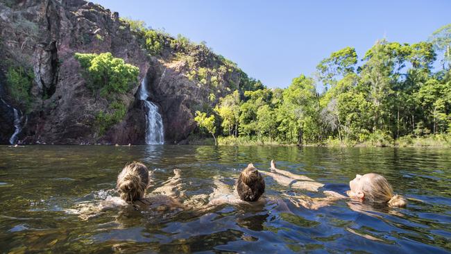 Wangi Falls in Litchfield National Park. Picture: Tourism NT