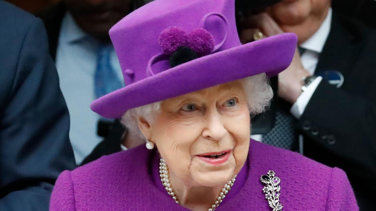 The Queen issued her first official response to the pandemic this week. Picture: AFP.