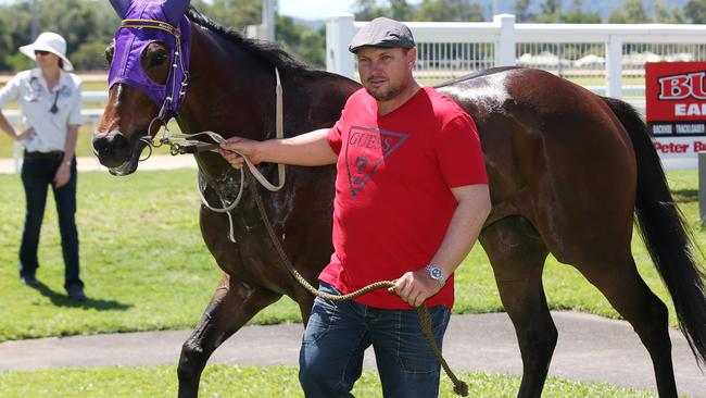 Trainer Stephen Massingham. PICTURE: BRENDAN RADKE.