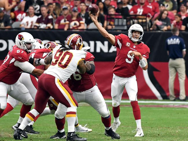 Quarterback Sam Bradford underwhelmed in his Cardinals debut.