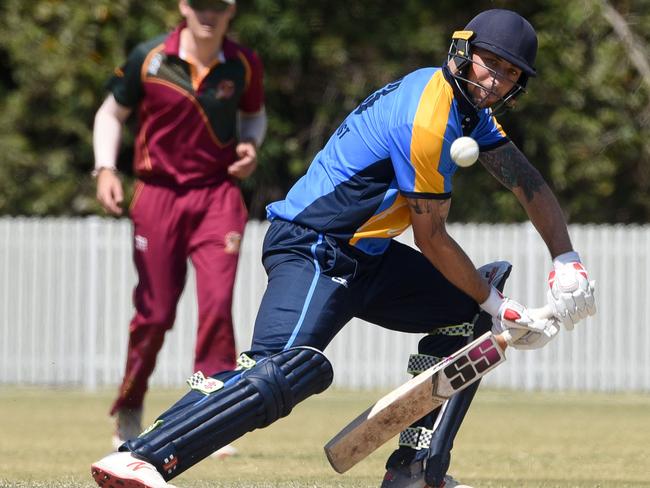 Gold Coast all-rounder Liam Hope Shackley. Picture: Steve Holland