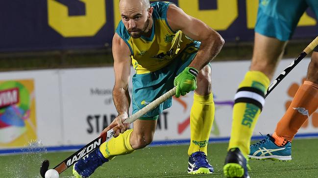 Australian hockey player Matthew Swann. Picture: Katrina Bridgeford.