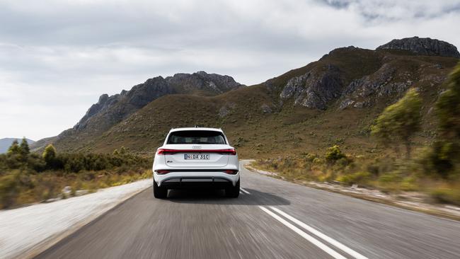 Audi Q6 e-tron is built on the Premium Platform Electric (PPE), a new architecture developed alongside the Porsche Macan EV. Picture: Supplied