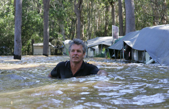 Flooding at Boreen Point | The Courier Mail