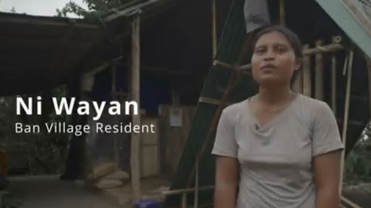 Bali Ban Village resident Ni Wayan. Picture: Dean Keddell