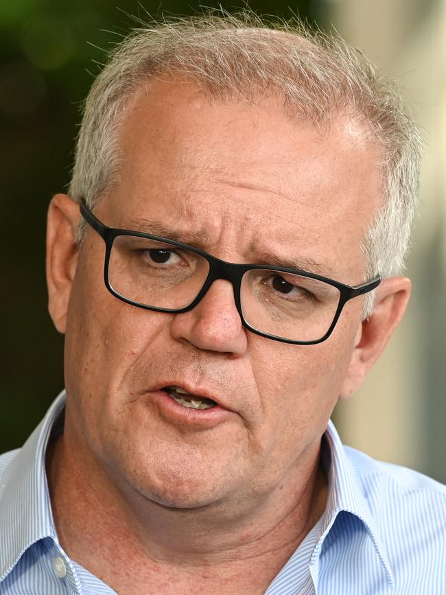 Scott Morrison has a fight on his hands. Picture: NCA NewsWire / Flavio Brancaleone