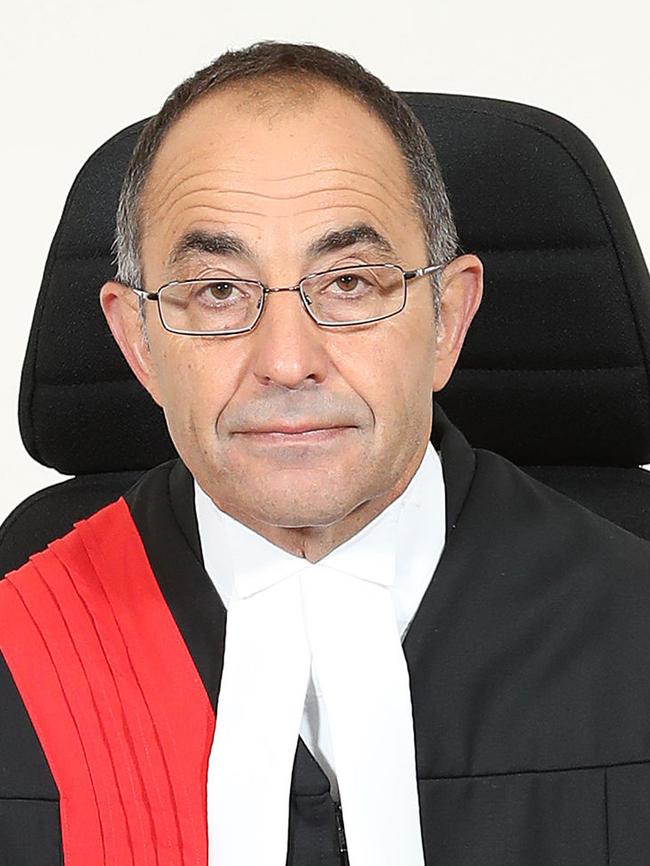 Chief Justice Chris Kourakis.