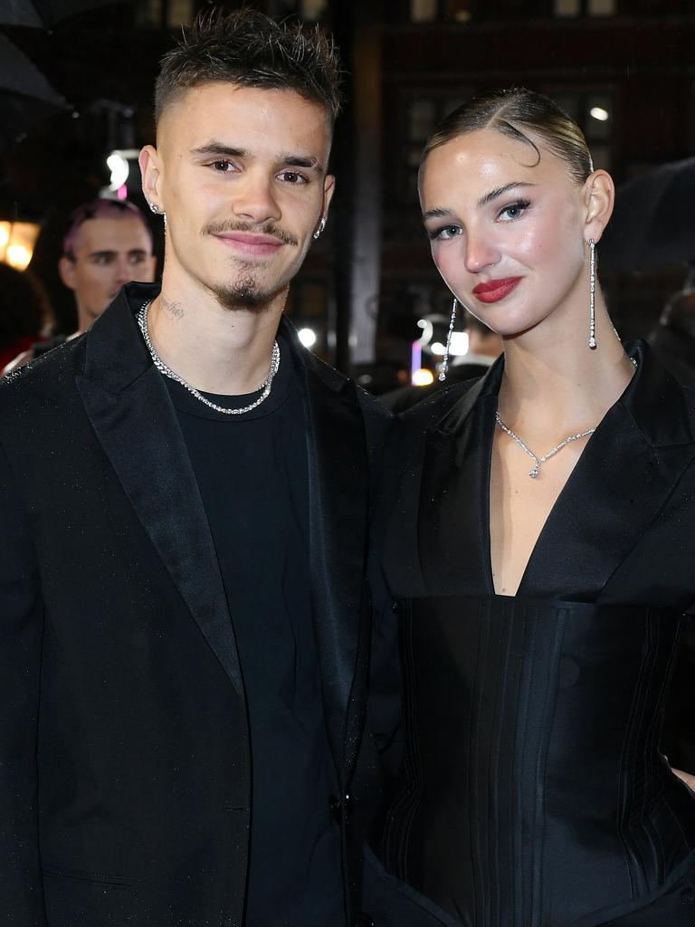 Romeo dated model Mia Regan for five years before their February 2024 break-up. Picture: Joe Maher/Getty Images