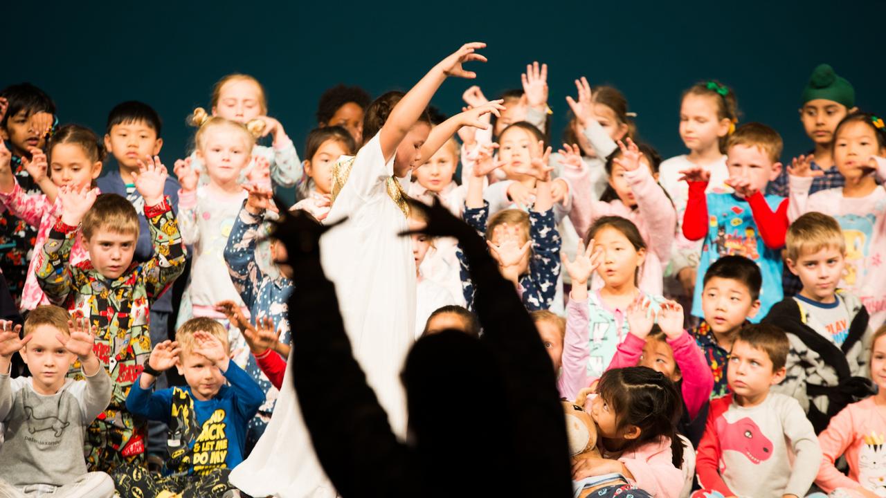 A.B. Patterson College Year 1 Choir at the Gold Coast Eisteddfod. Picture: Pru Wilson Photography.